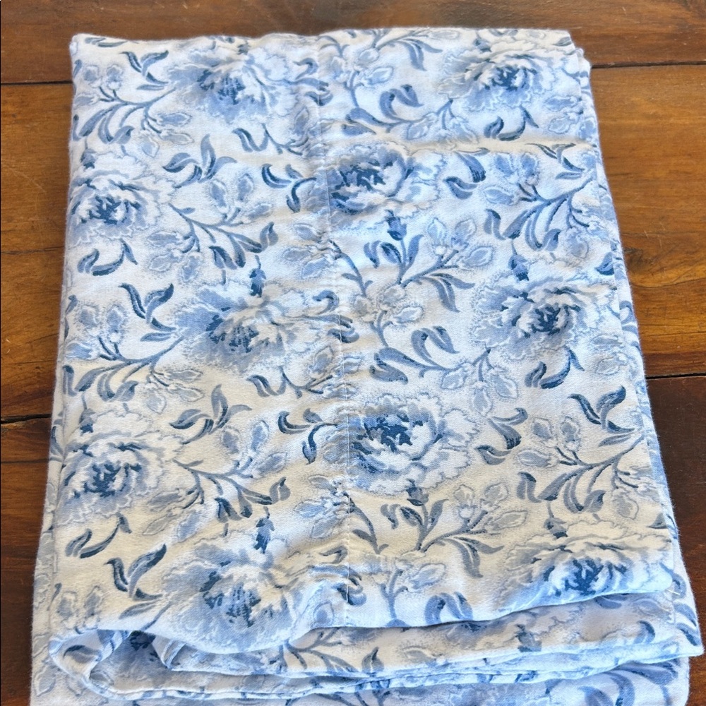 Laura Ashley Blue Floral Pillowcases